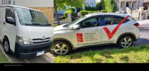 suv decal removal without damage Melbourne before after vehicle signage removal