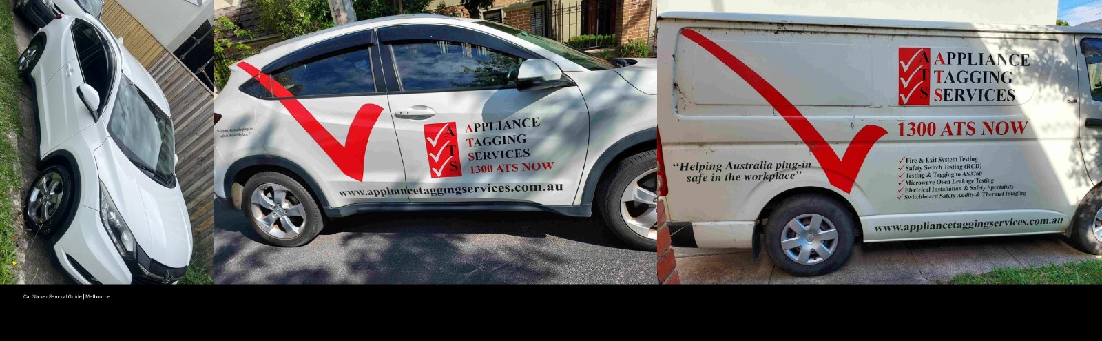 car sticker removal guide Melbourne decal and signage removal results