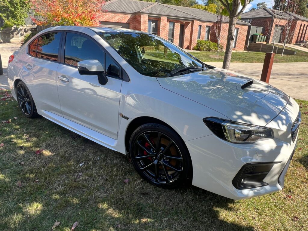 Vehicle receiving protective ceramic coating