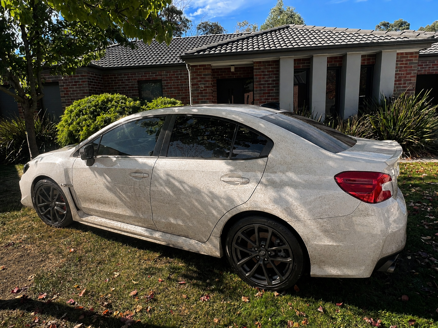 Vehicle before ceramic coating